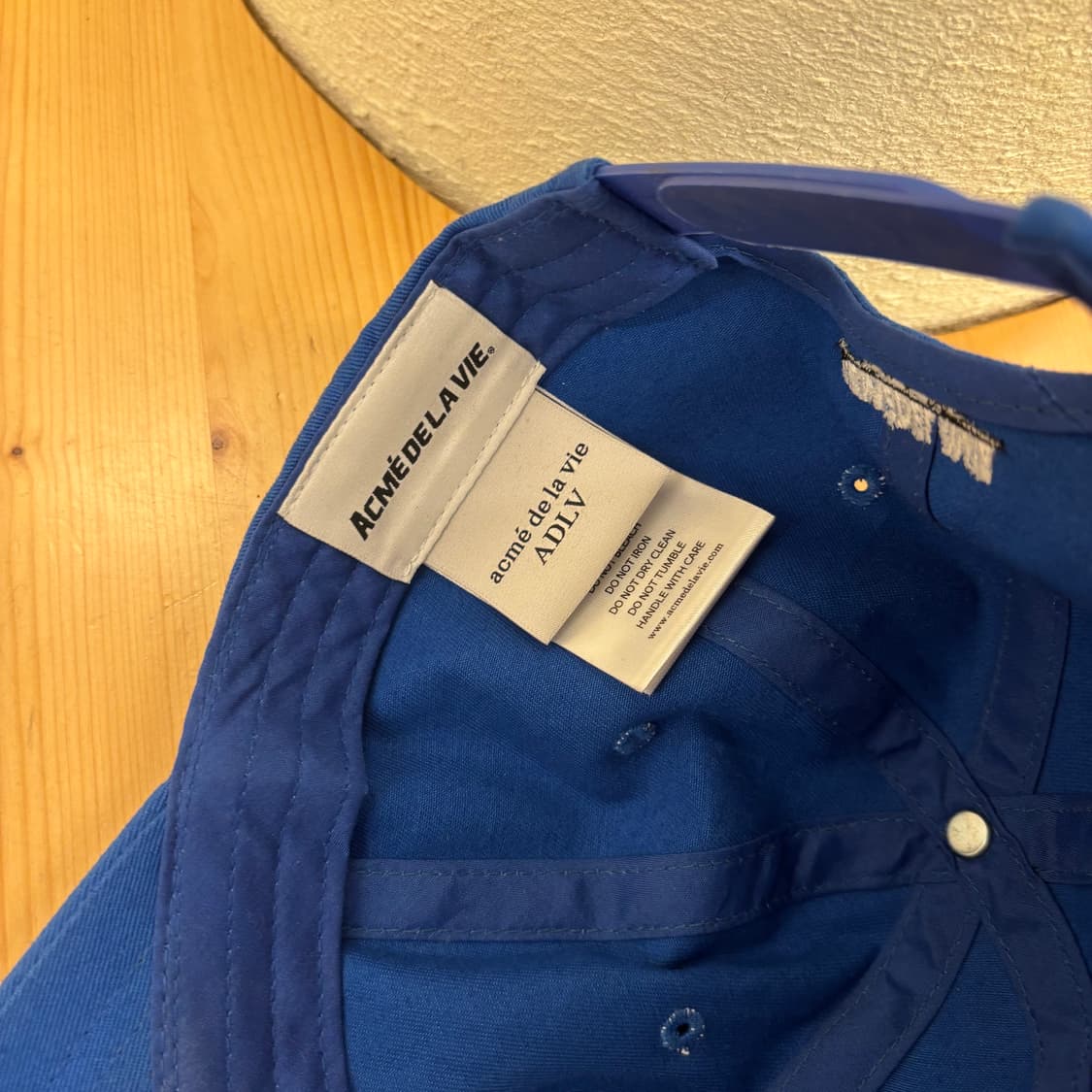 아크메드라비 블루 빅로고 볼캡 상품이미지3