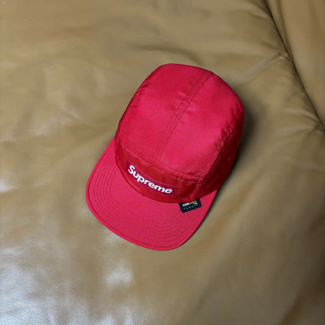 Supreme 슈프림 레드 캠프캡 모자 (Cordura Red) 상품이미지5