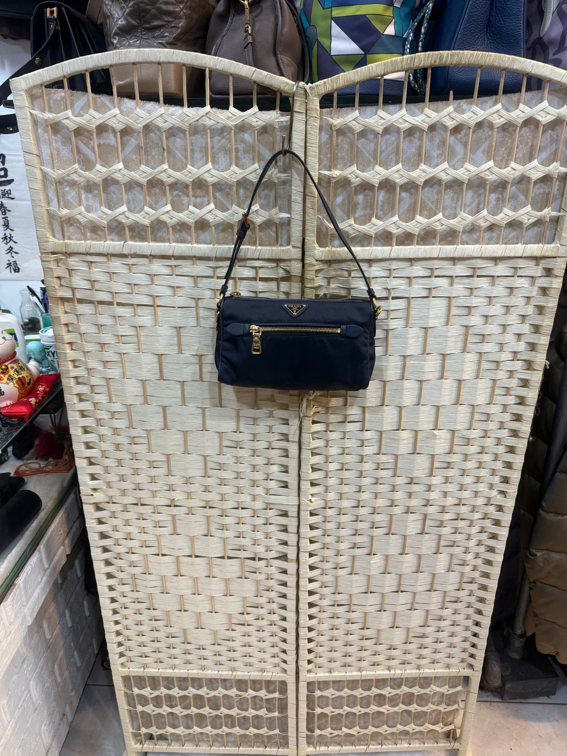 정품 프라다+사피아노레더 미니 숄더백 팝니다 상품이미지1