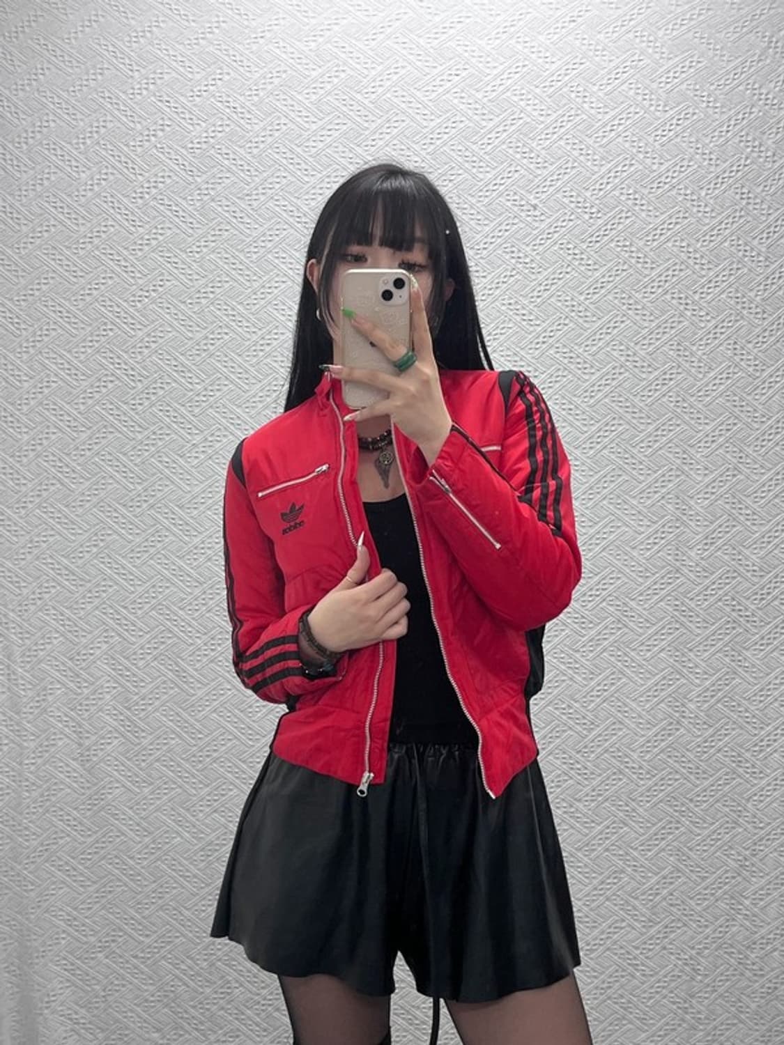 아디다스 윈터 프란체스카 Y2K 레이싱 자켓 90 C09297 상품이미지2