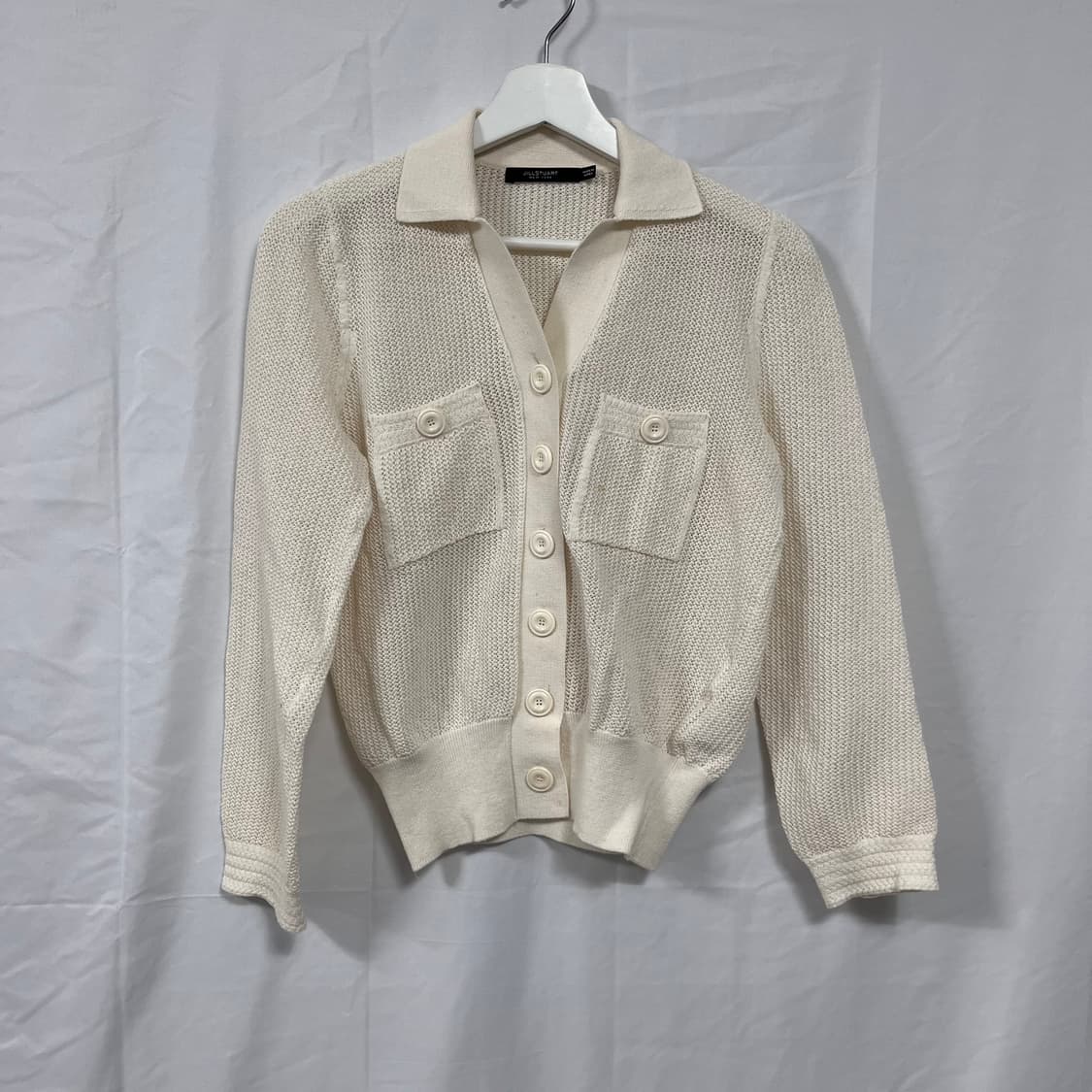 질스튜어트 카라 니트 가디건 상품이미지1