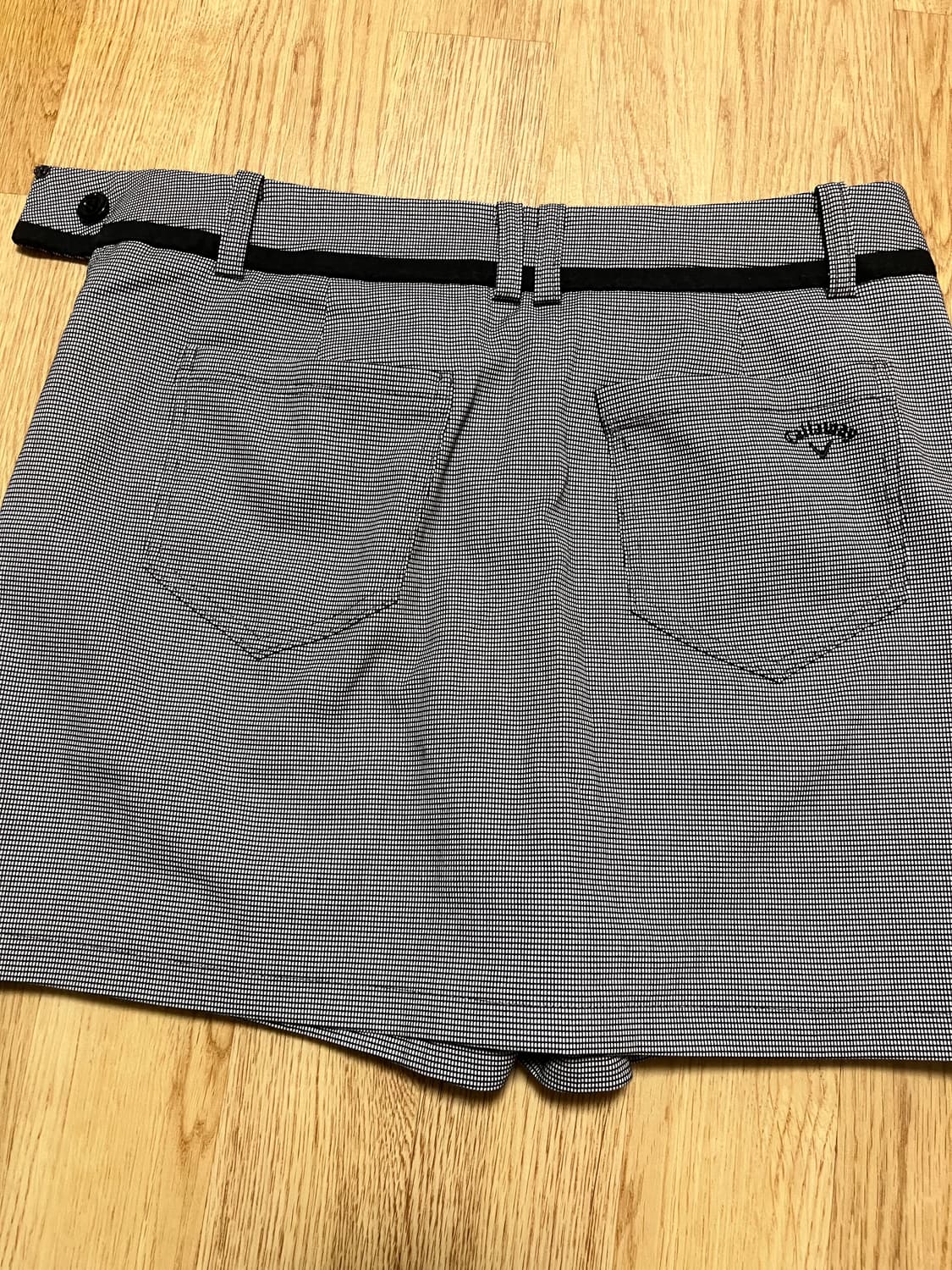 캘러웨이 체크 골프 스커트 반바지 상품이미지3