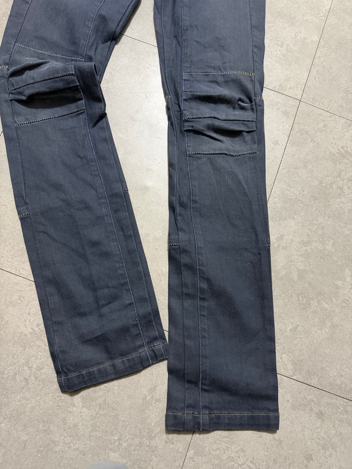 90s 프렌치 올드스쿨  마리떼프랑소와저버 빈티지  데님 팬츠  27인치 상품이미지8