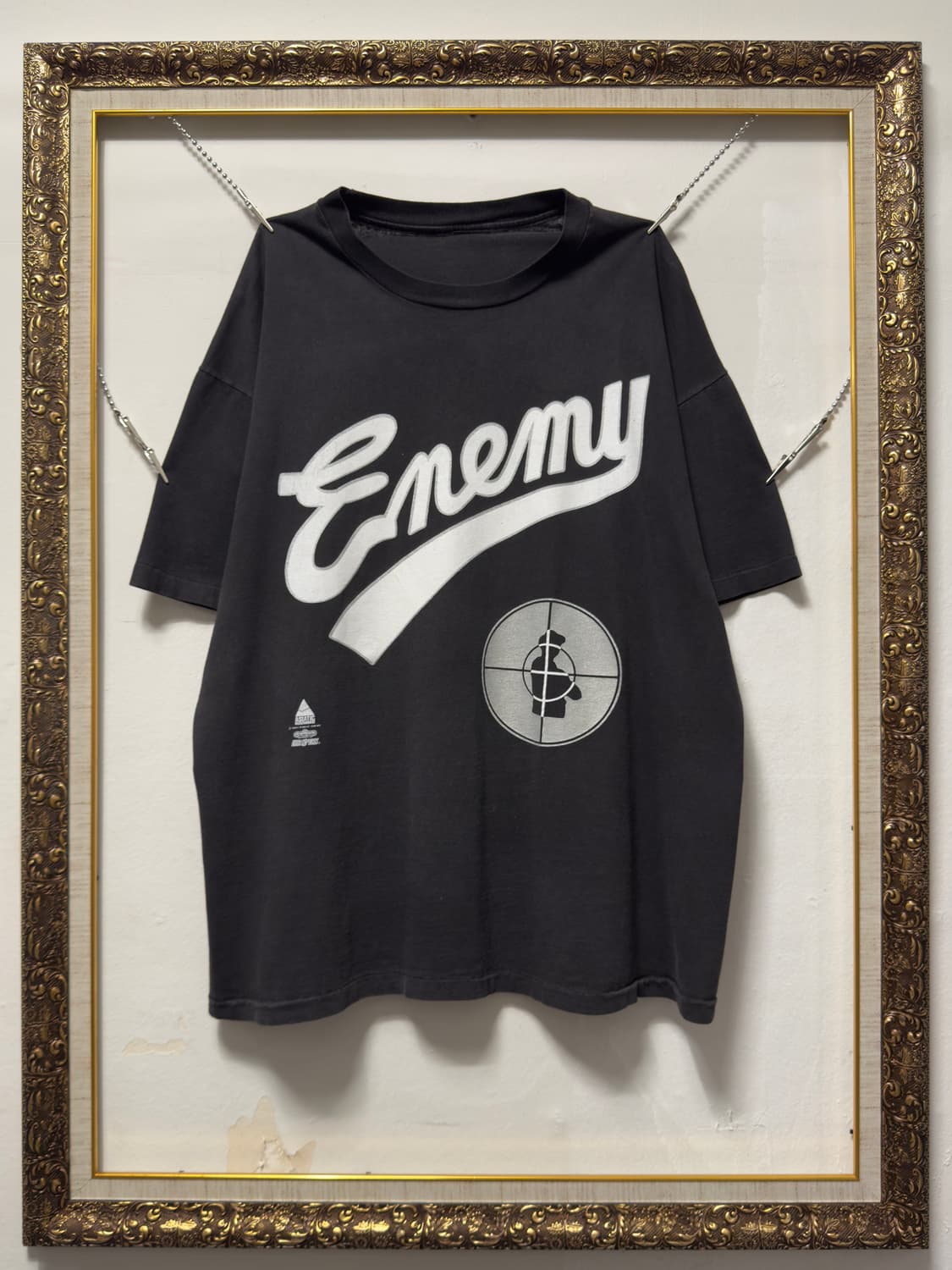 빈티지 90s Public Enemy 퍼블릭에너미 힙합 티셔츠 상품이미지1