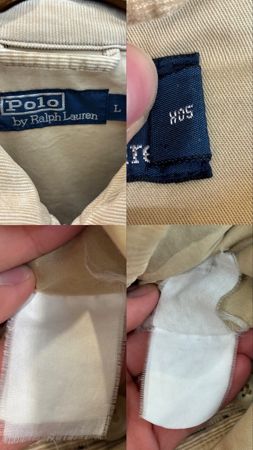 90s 폴로 랄프로렌 코듀로이 스윙탑 상품이미지10