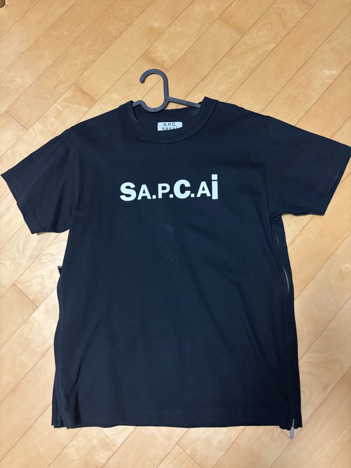 A.P.C. sacai 콜라보 반팔 XS 상품이미지1