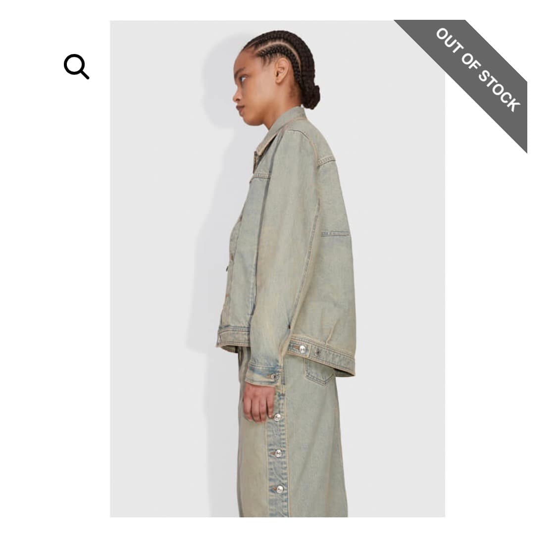 Woodwood 데님 자켓 투웨이 상품이미지2