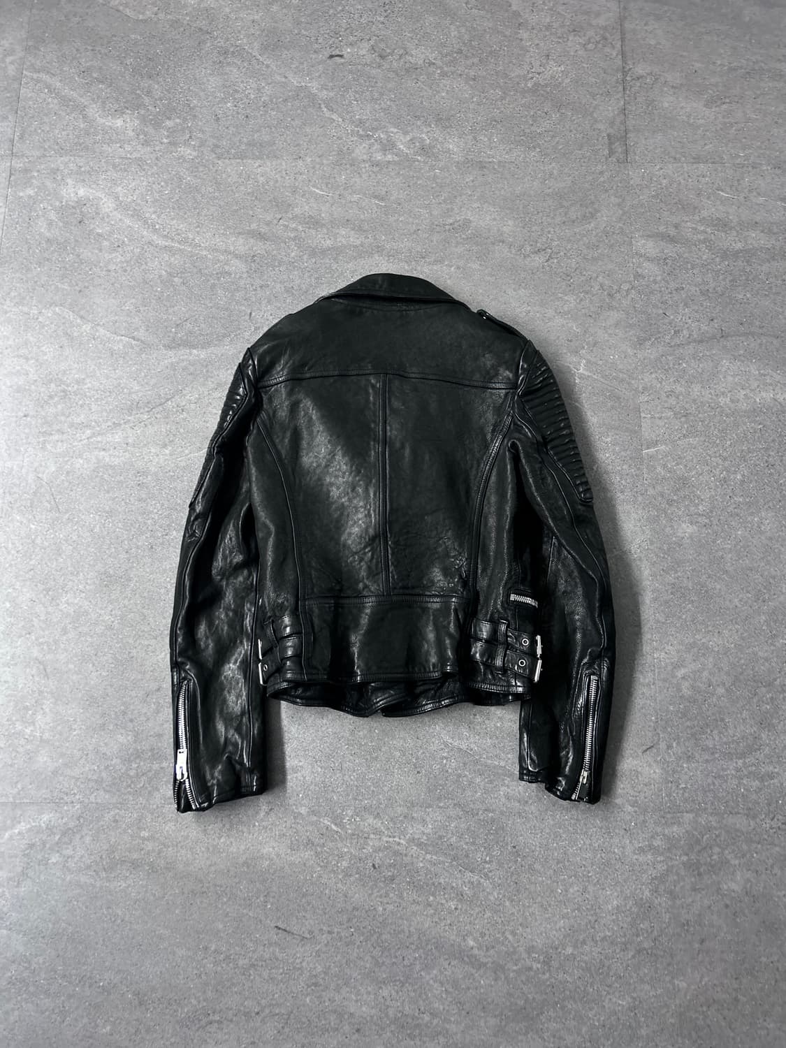 Italian Lambskin Multi Zip Rider Jacket 상품이미지6