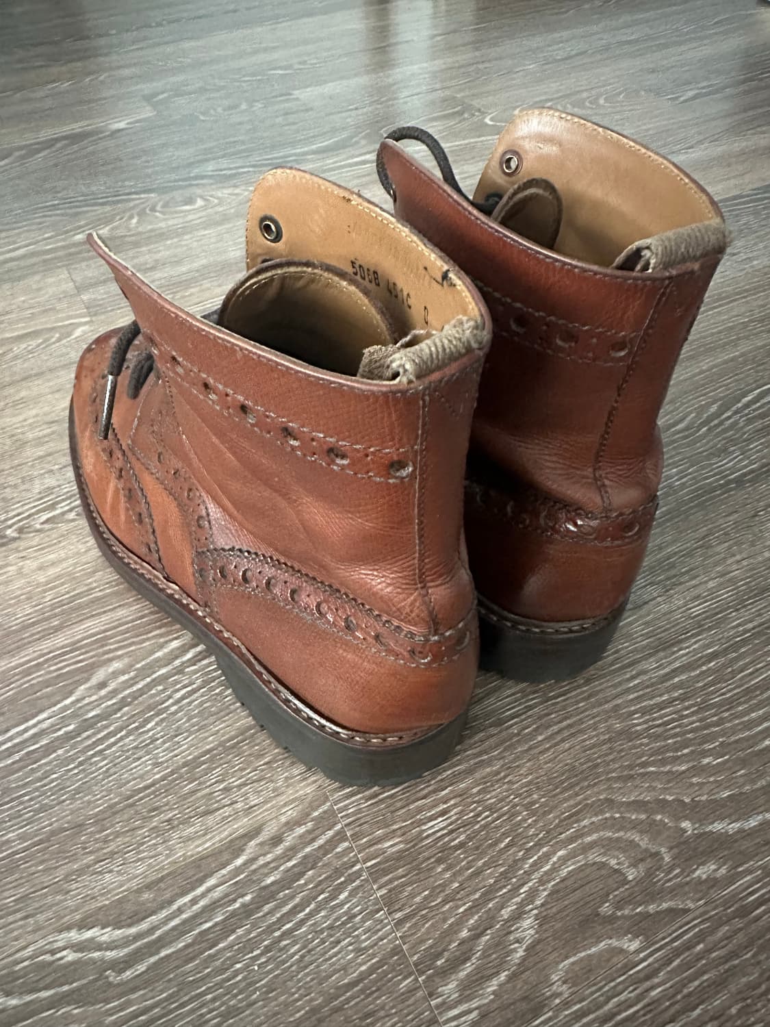 Grenson Fred 코맨더 솔 uk8 / 42 브라운 부츠 상품이미지2
