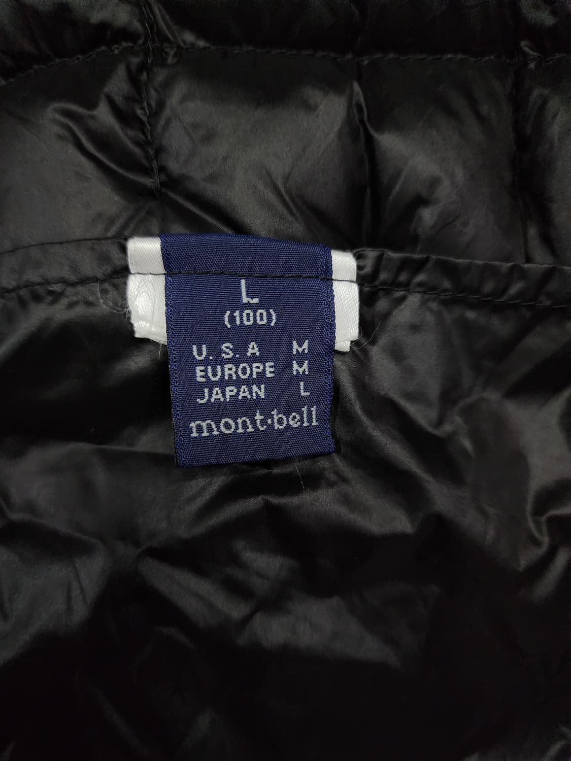 몽벨 EX 1000 다운 자켓 경량패딩 L 100 상품이미지7