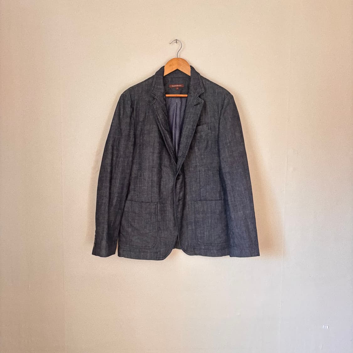 제임스진 USA 데님 자켓 XS 슬림 95 슬렌더 미국 수입 정품 상품이미지2