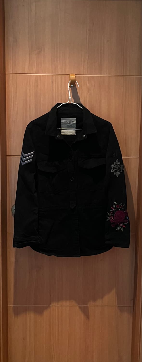 자딕앤볼테르 블랙 자켓 플라워 자수 상품이미지1