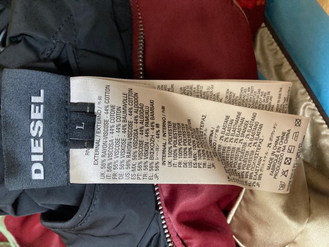 디젤 봄버 자켓 리버시블  상품이미지5