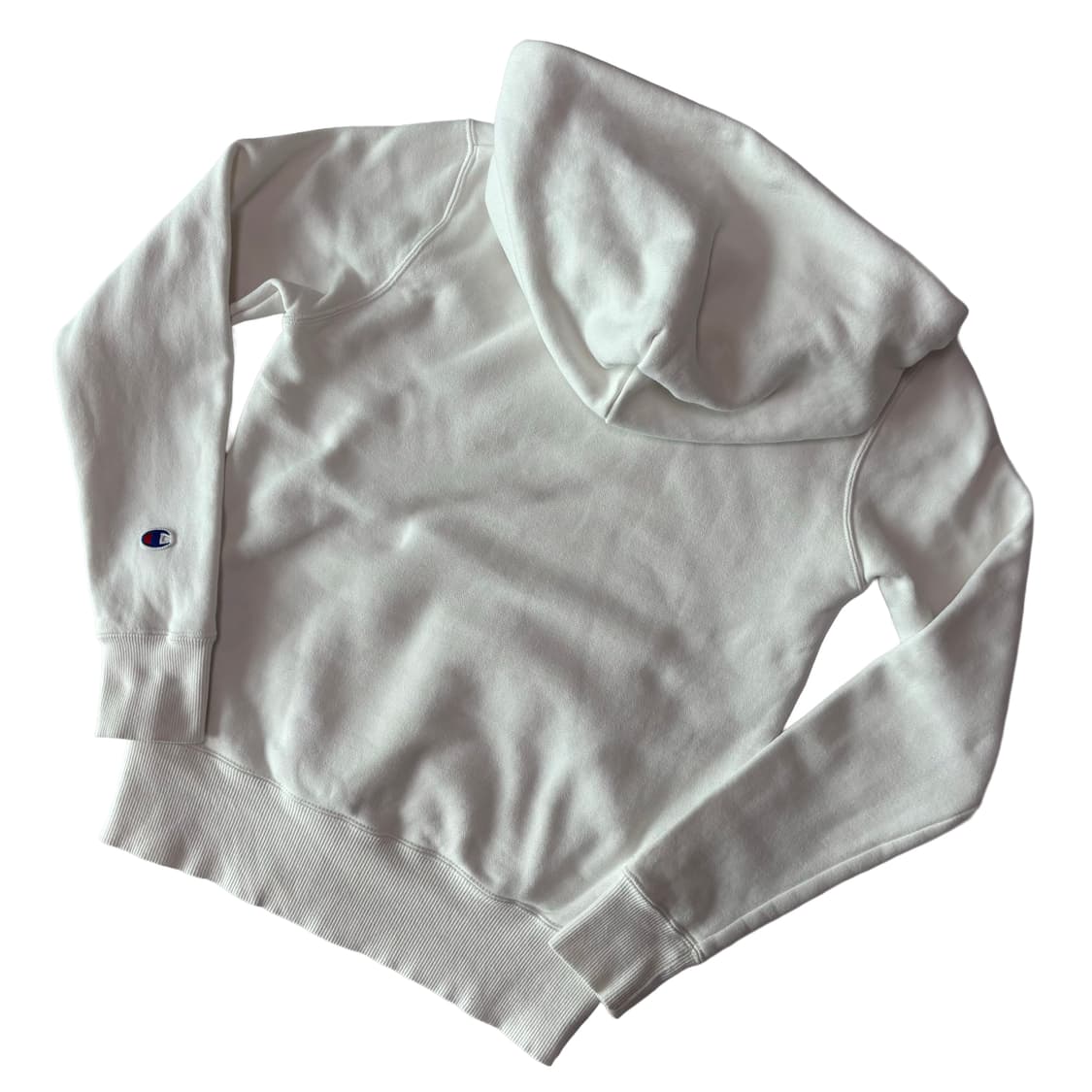 챔피언(Champion) 클래식 스크립트 로고 화이트 후드티 상품이미지5