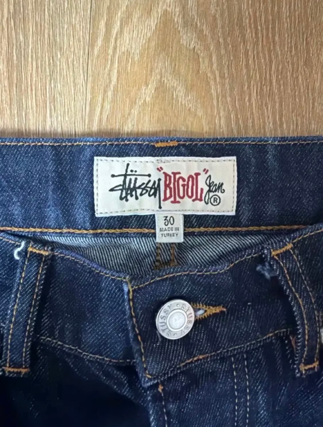 스투시 빅올진 린스드 인디고 30 (오늘만 크리스마스 할인‼️) 상품이미지3