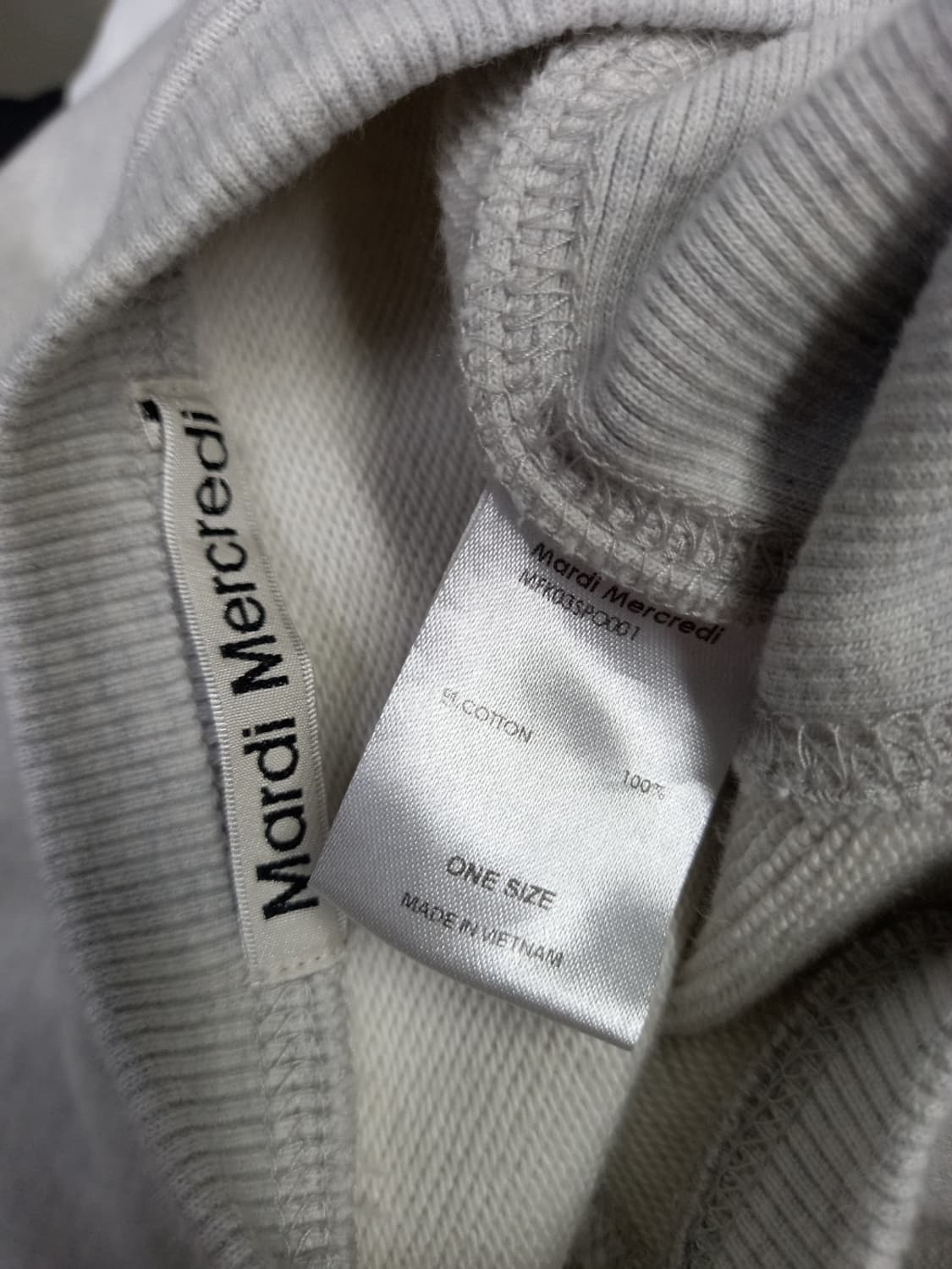 마르디메크르디 춘추동 루즈박시핏 맨투맨 F 44-77 상품이미지8