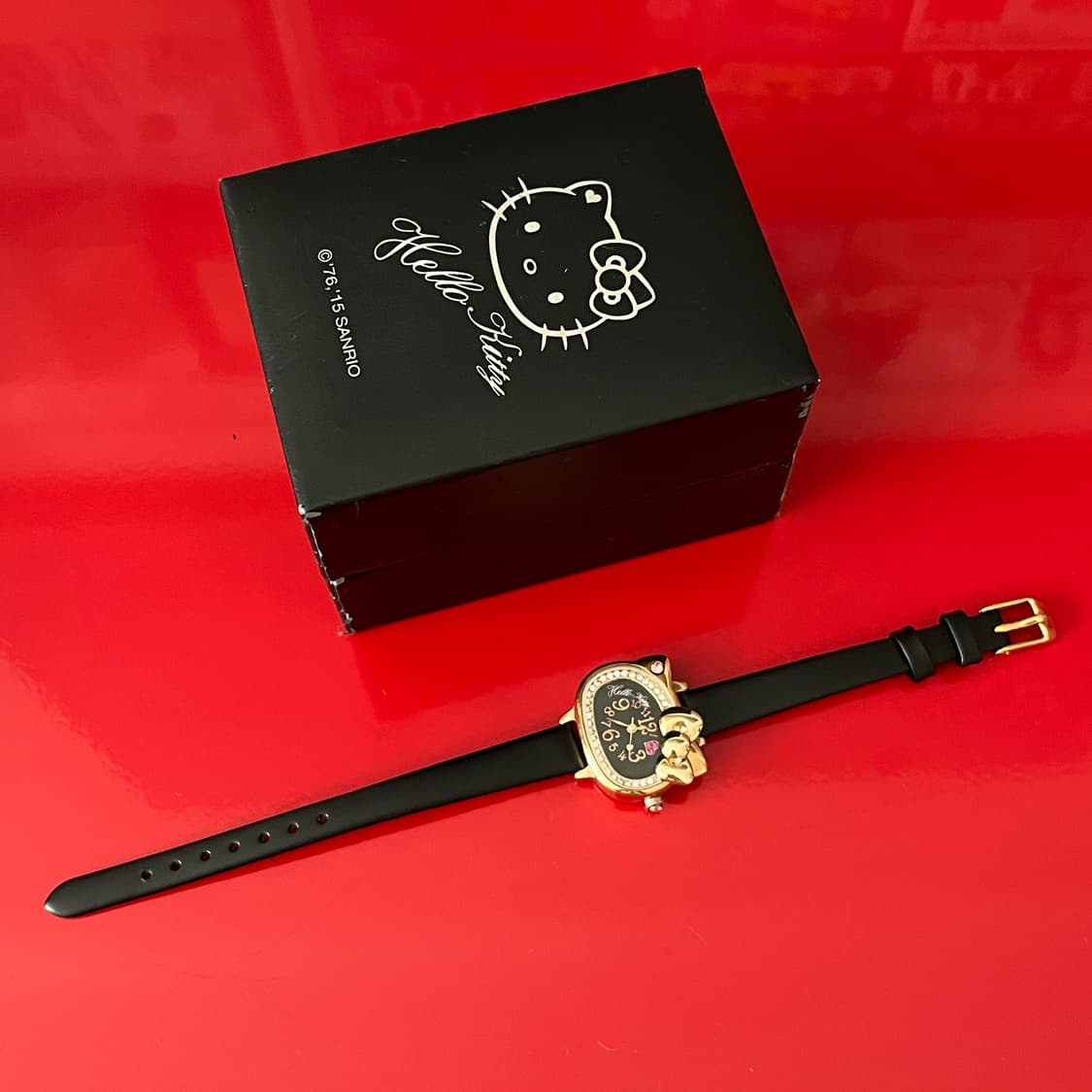 새상품/빈티지) 산리오 헬로키티 여성 손목시계 상품이미지2