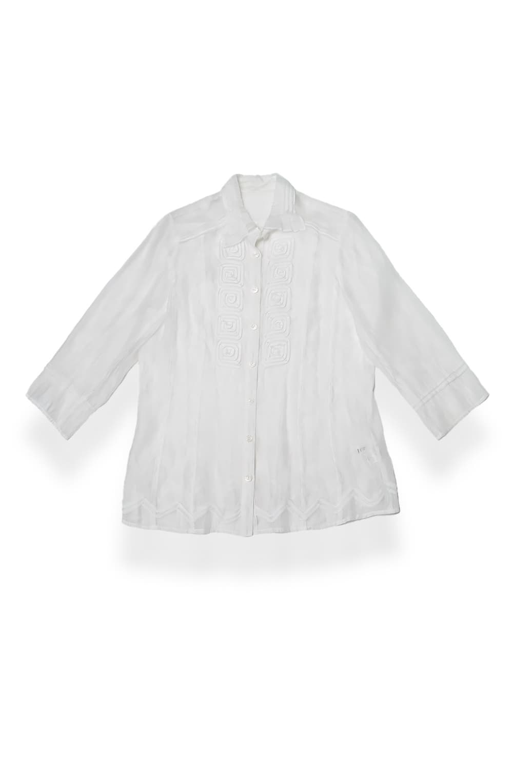 Flower See-through Blouse 95  상품이미지1