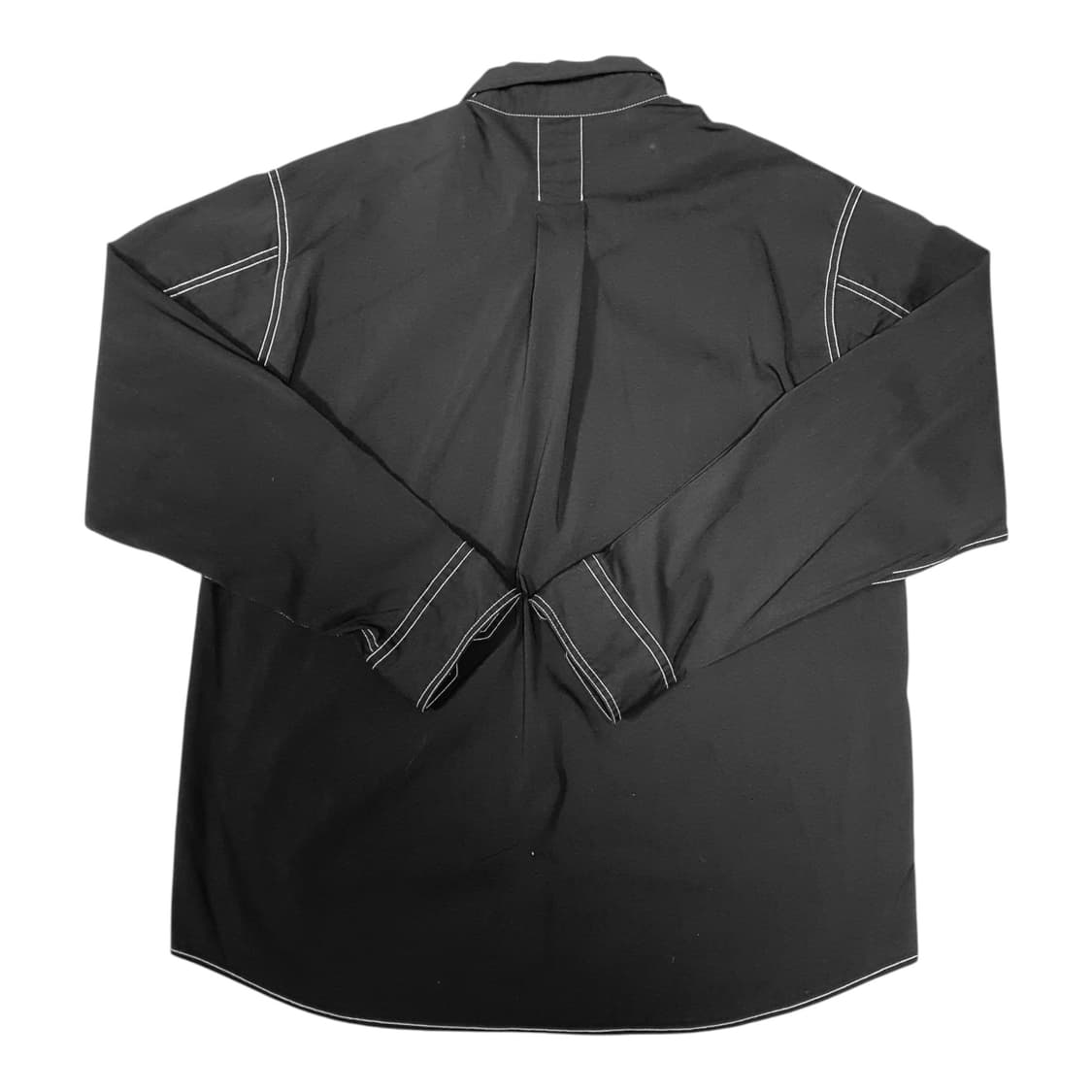 ✨ (바배) 블랙 스티치 포켓 셔츠 상품이미지2