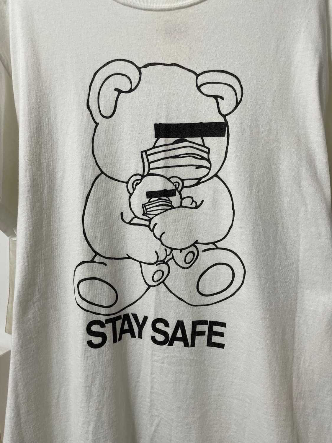 언더커버 stay safe 티셔츠 (L) 상품이미지3