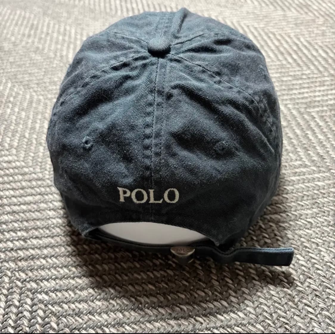 폴로 랄프로렌 블랙 볼캡(OS) 상품이미지3