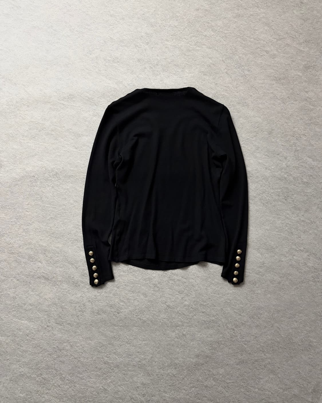 발망 금장버튼 니트 상품이미지2