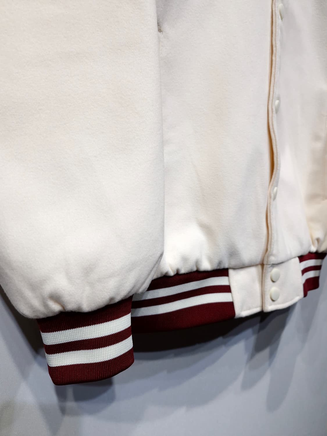 [키움 히어로즈]스타디움 점퍼 아이보리 상품이미지5