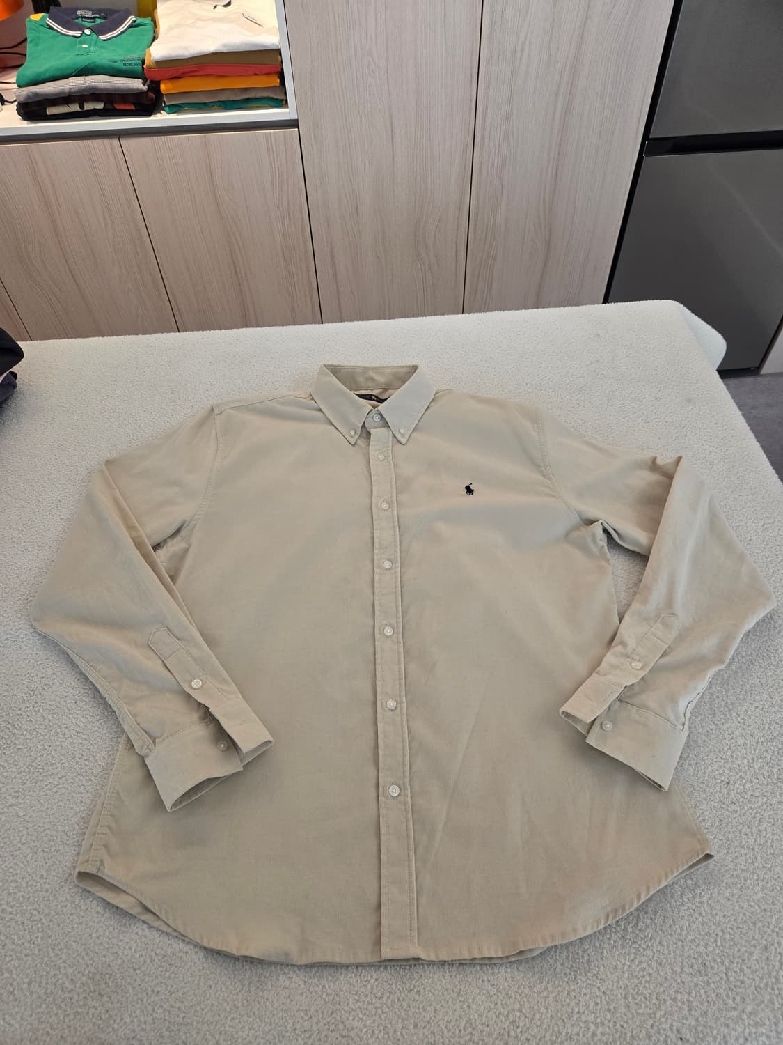 폴로 랄프로렌 베이지 셔츠 남방 L 상품이미지2