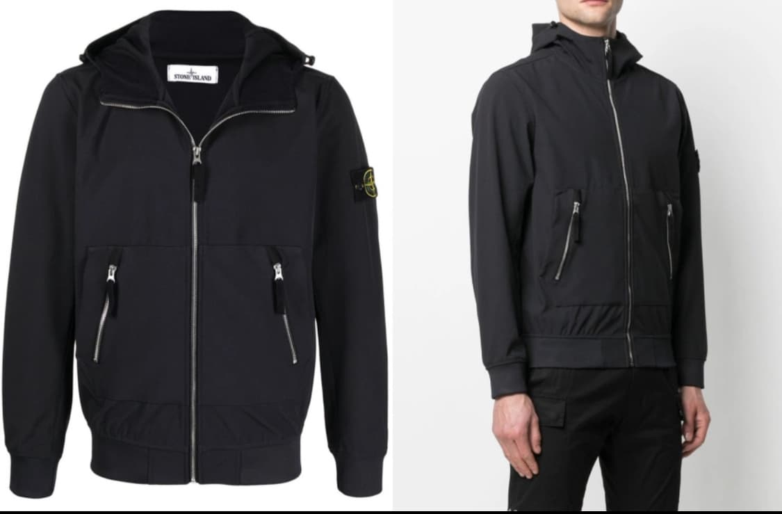 스톤아일랜드 소프트쉘 후드자켓 급처 상품이미지2
