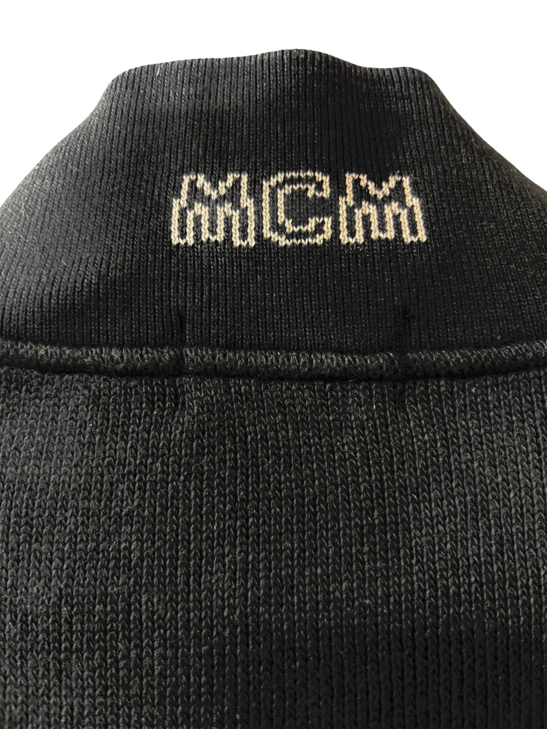 MCM 크루넥 반집업 스웨터 상품이미지5