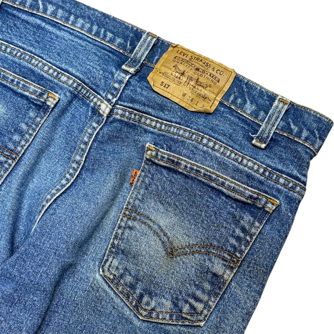90s Levi’s usa 517 오렌지탭 데님 상품이미지5