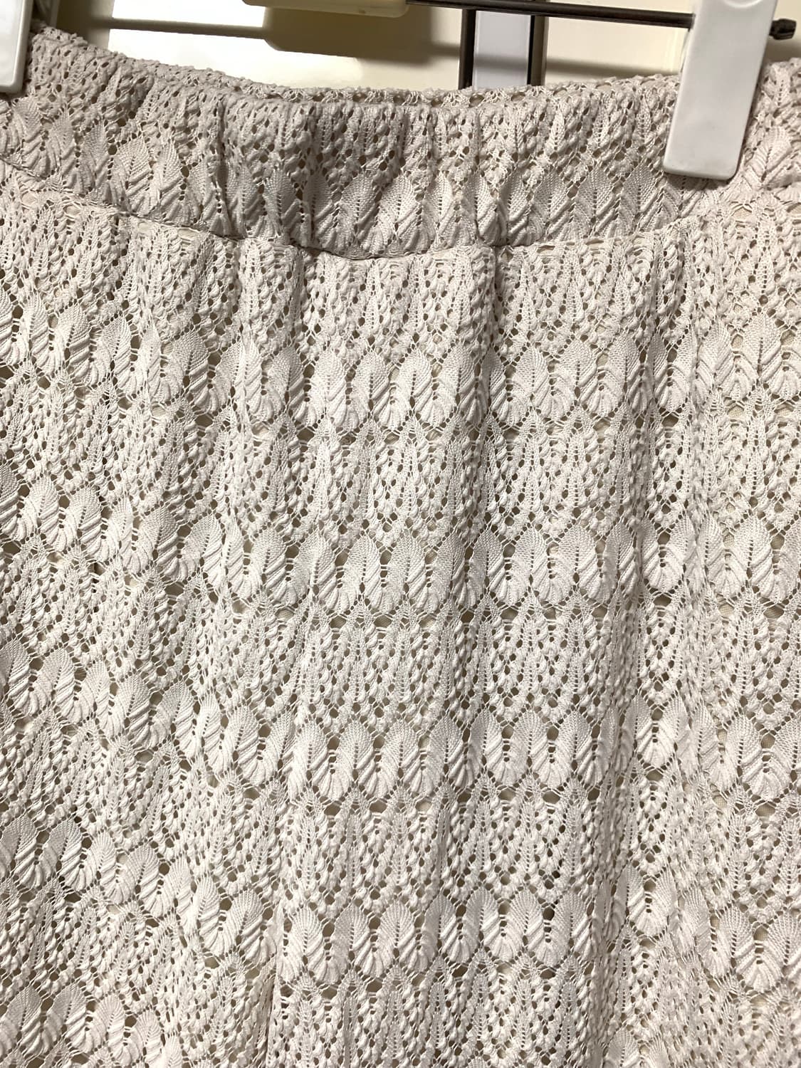 모리걸 하구미 아이보리 레이어드 레이스 팬츠 상품이미지2