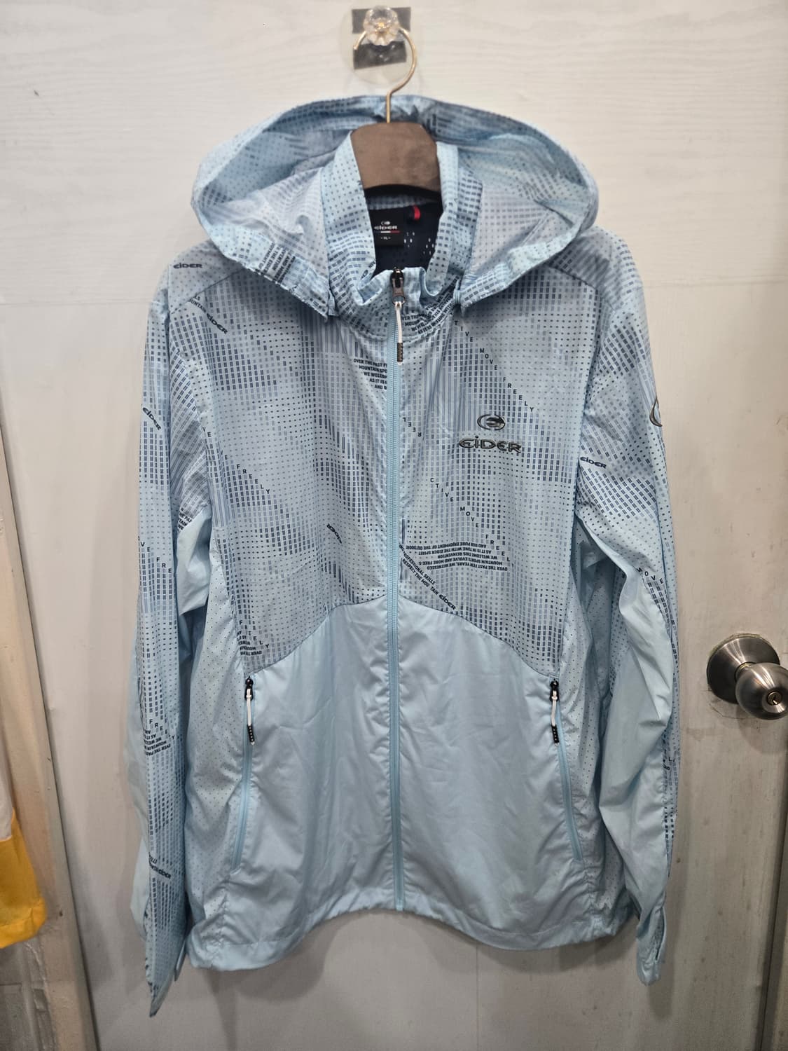 105,XL )) EiDER 아이더 바람막이 점퍼! 시원한 색상!~ 상품이미지1