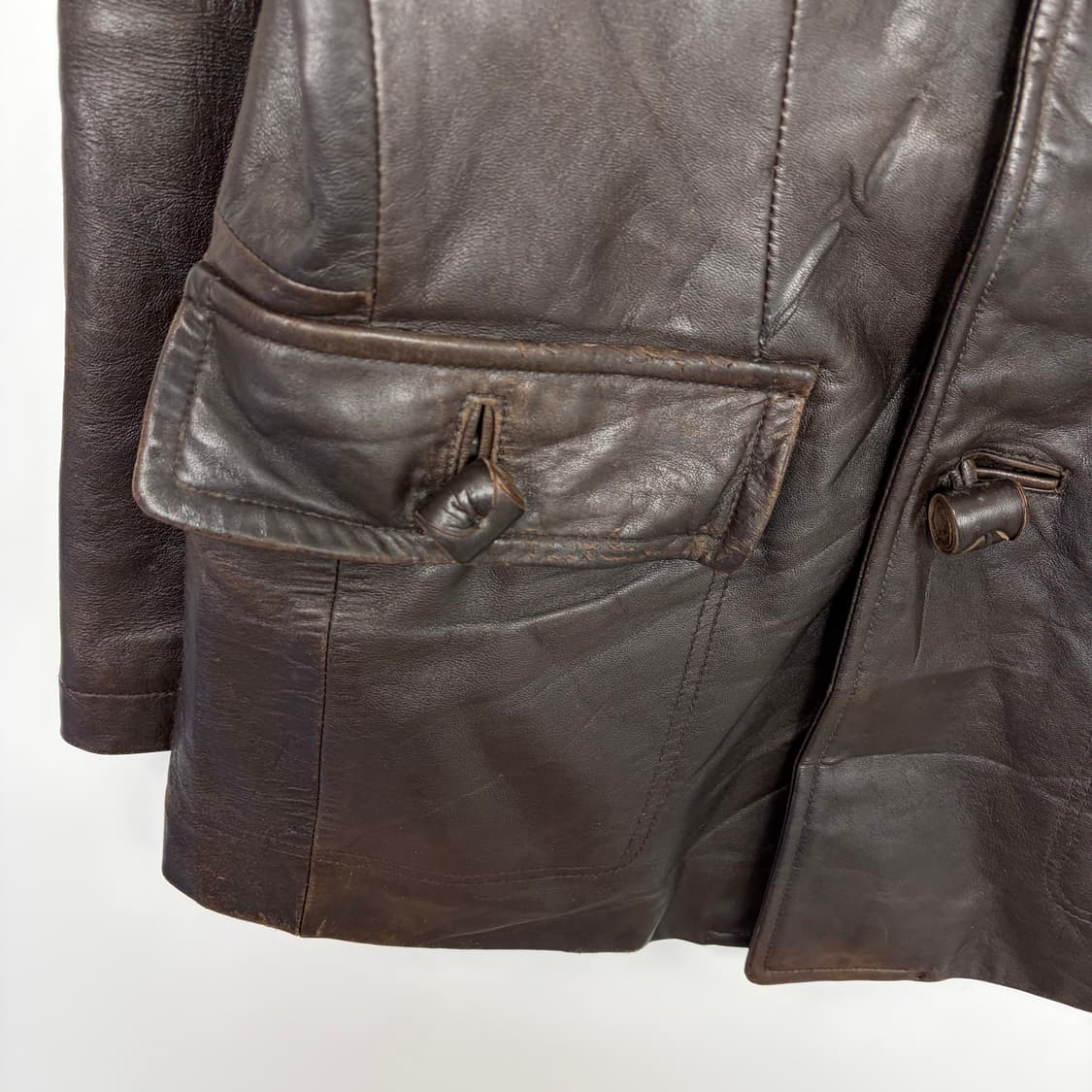 아바하우스 가죽 블레이저 자켓 상품이미지9