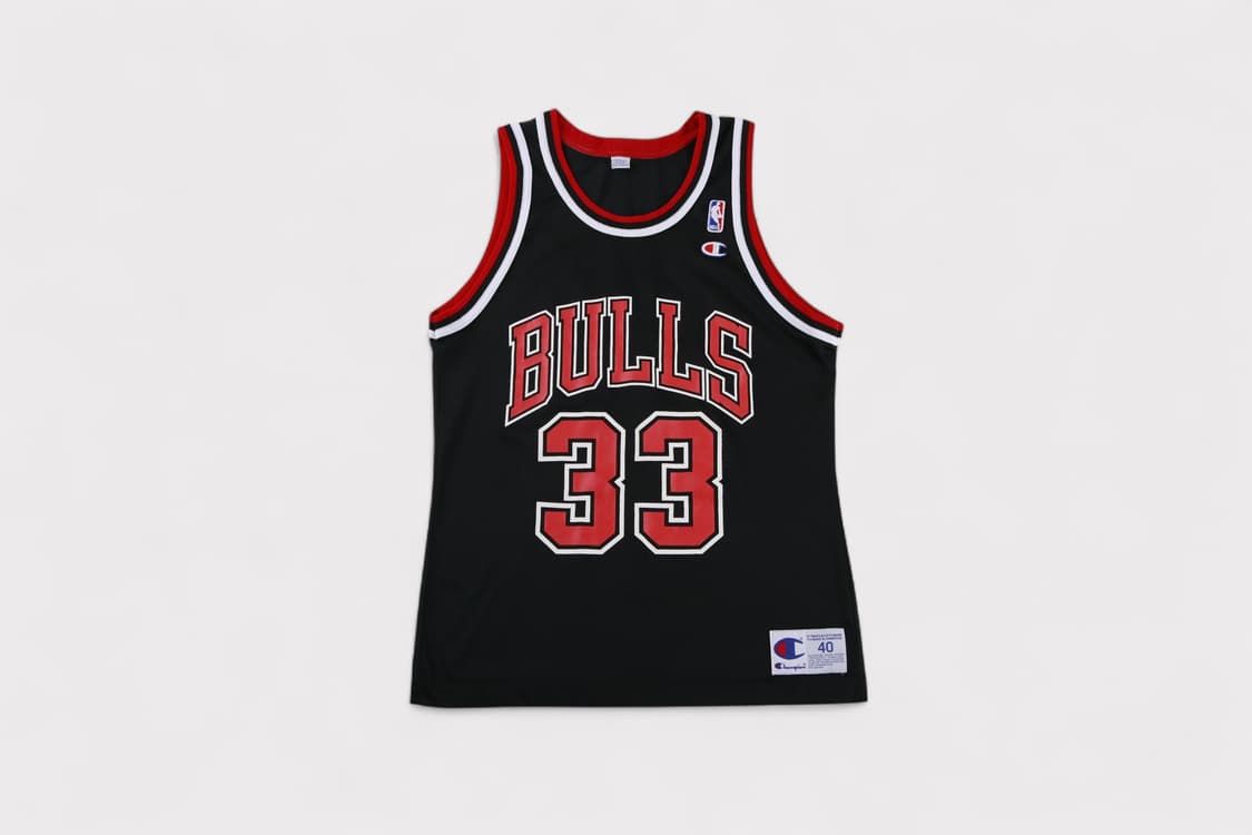 [S~M] 90's NBA 시카고 불스 스카티 피펜 스윙맨 져지 상품이미지1