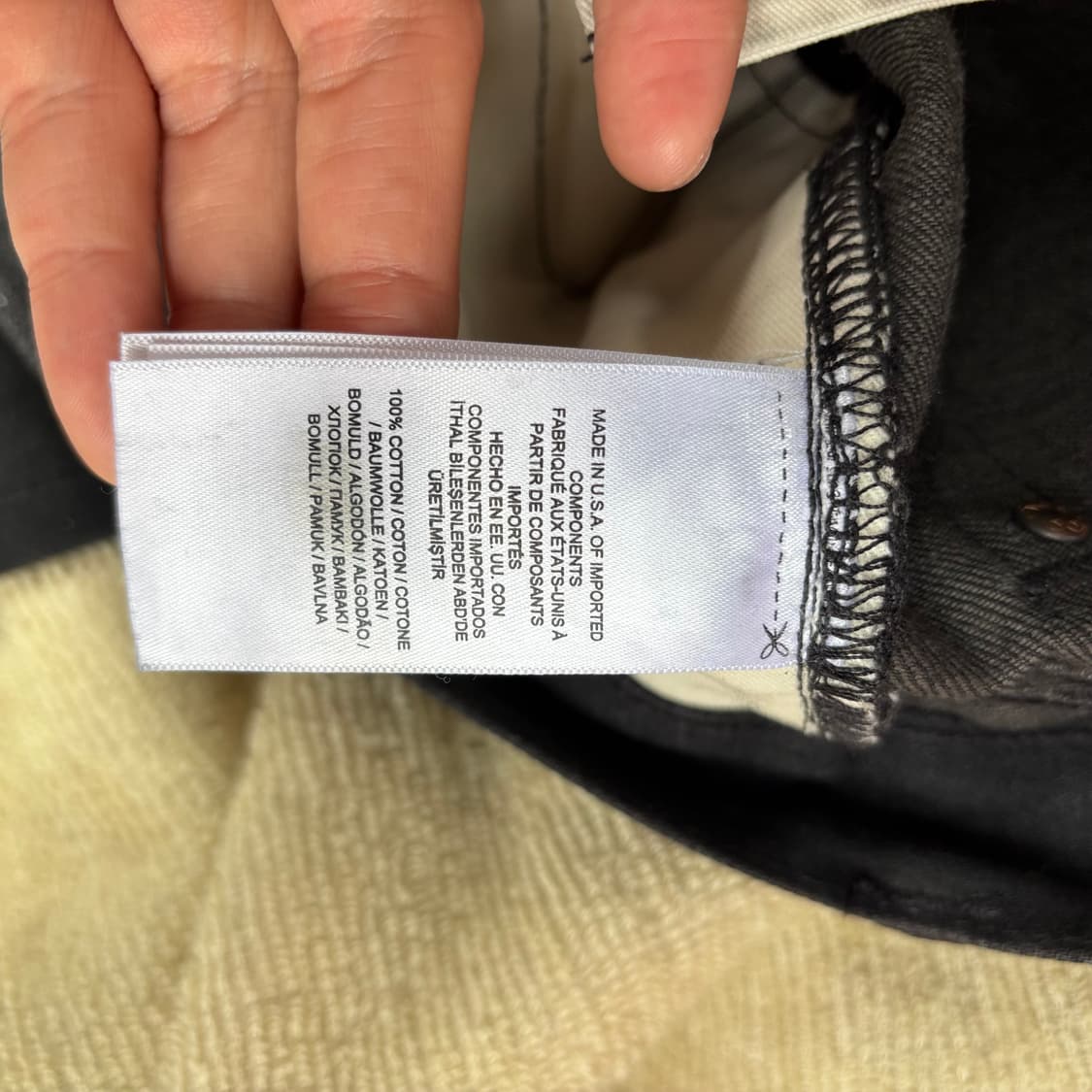 미국 rrl 슬림핏 셀비지 데님 팬츠 상품이미지10