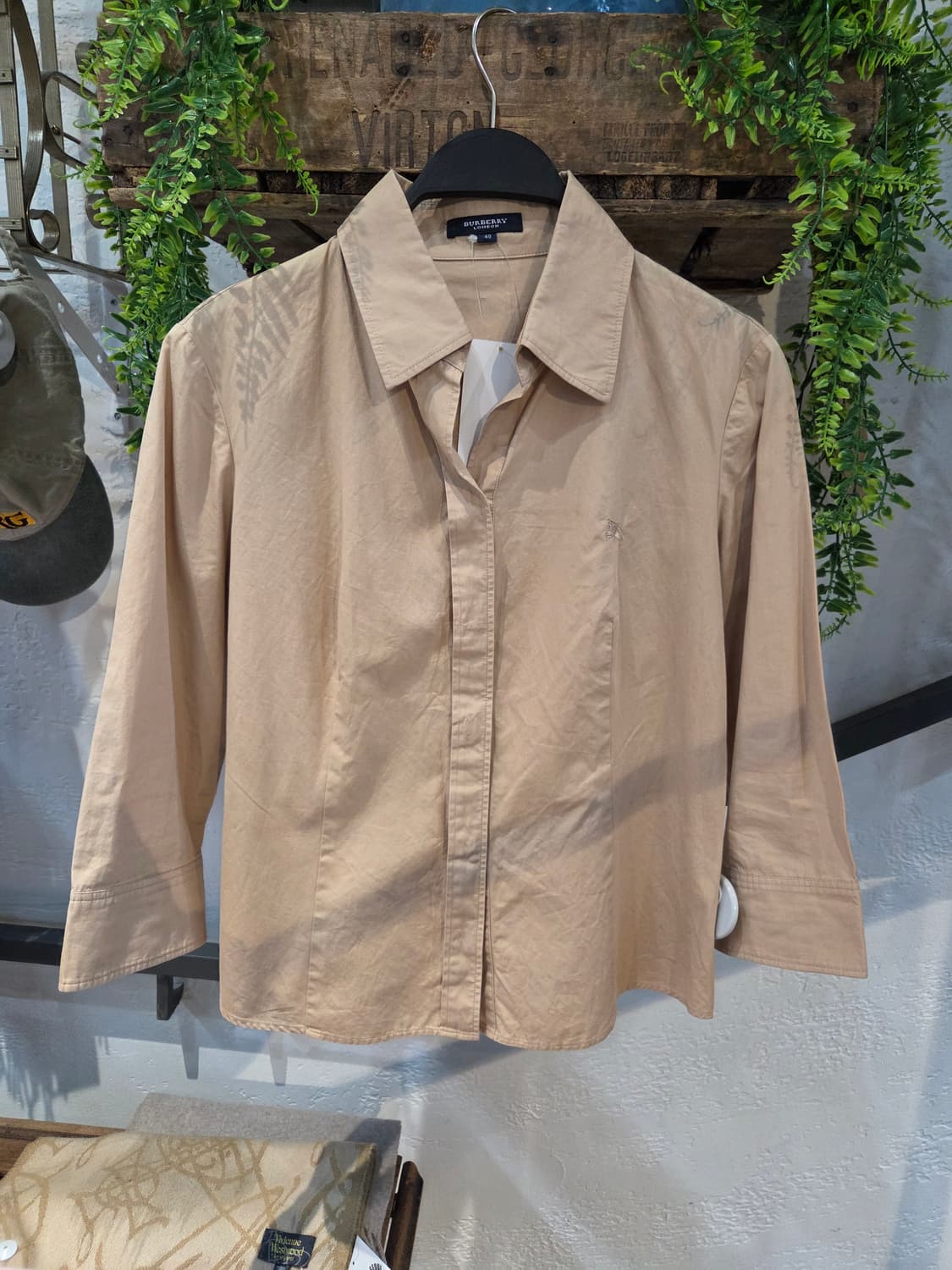 BURBERRY 버버리 베이지셔츠 상품이미지5