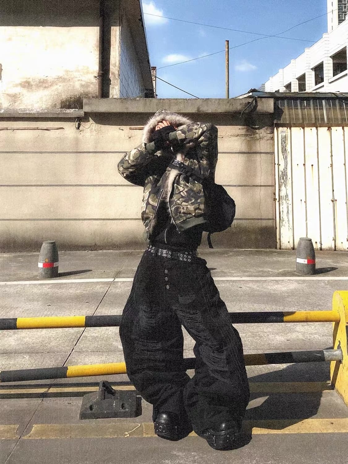 Frost Camo Fur Parka Zip 상품이미지7