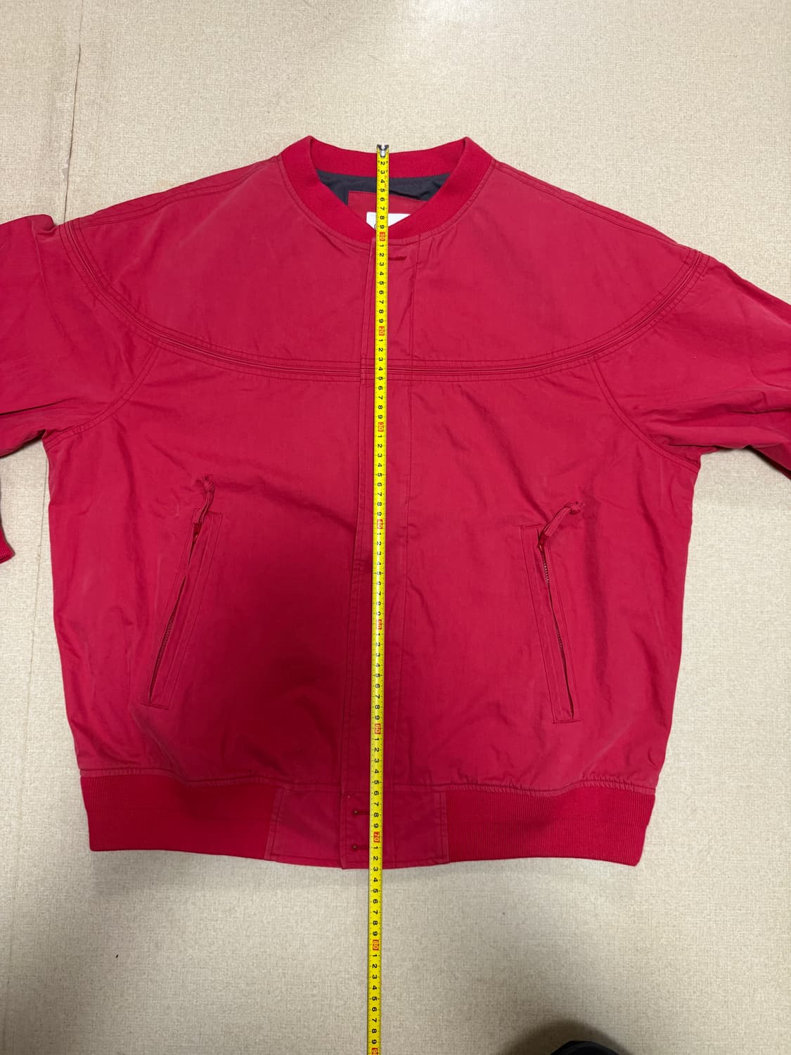 Khakis, 카키스 Washed Derby Jacket Red, L 상품이미지4