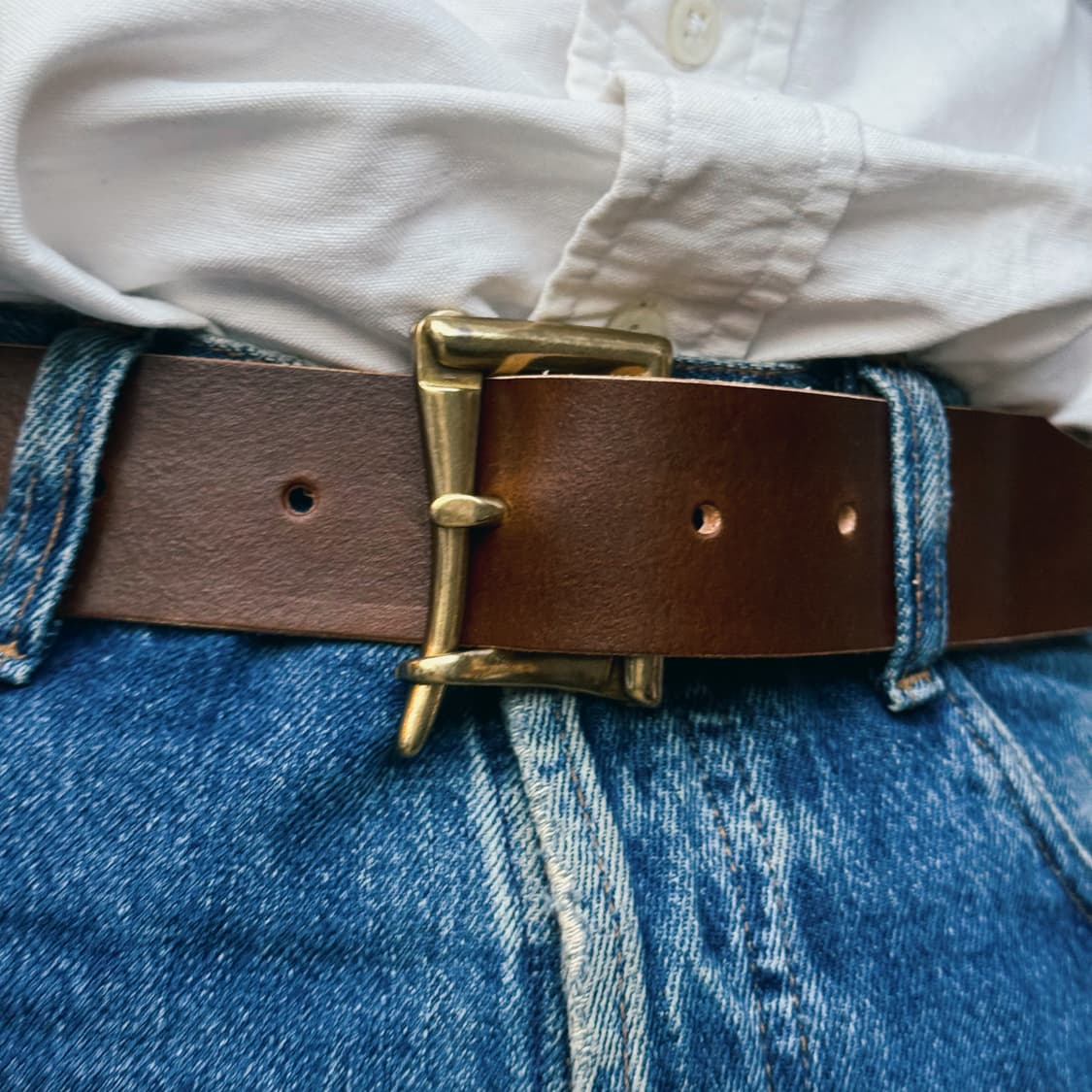 키앙크 카우 베지터블 레더 퀵 릴리즈 벨트 [3Color] 상품이미지8