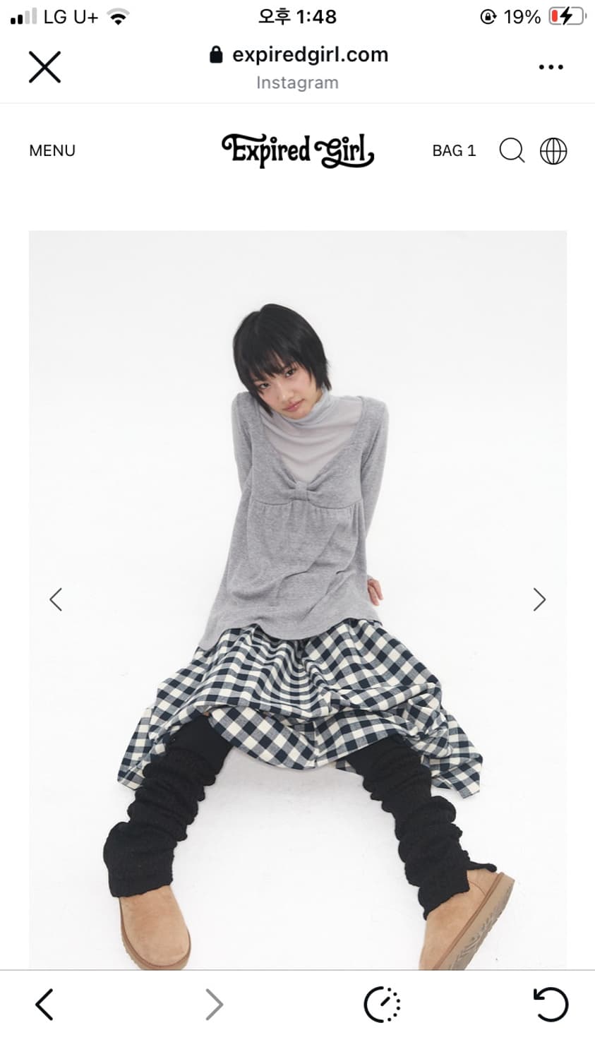 BAMBI SOFT TOP (GREY) 상품이미지1