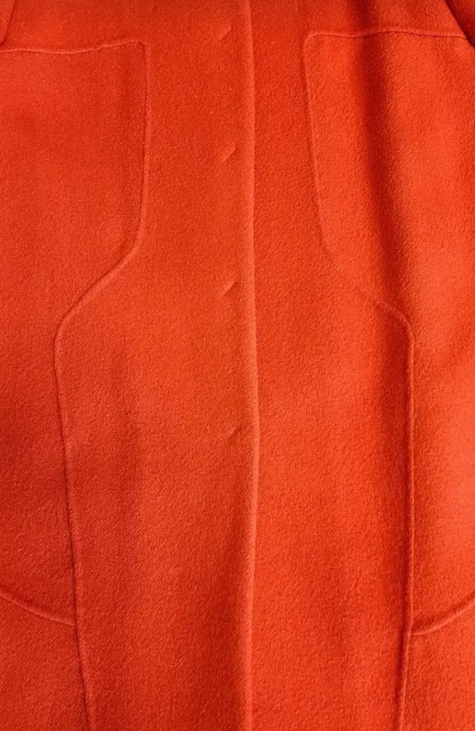 비비드한 다홍색 Ecole de Paris 울 핸드메이드 자켓입니다 상품이미지6
