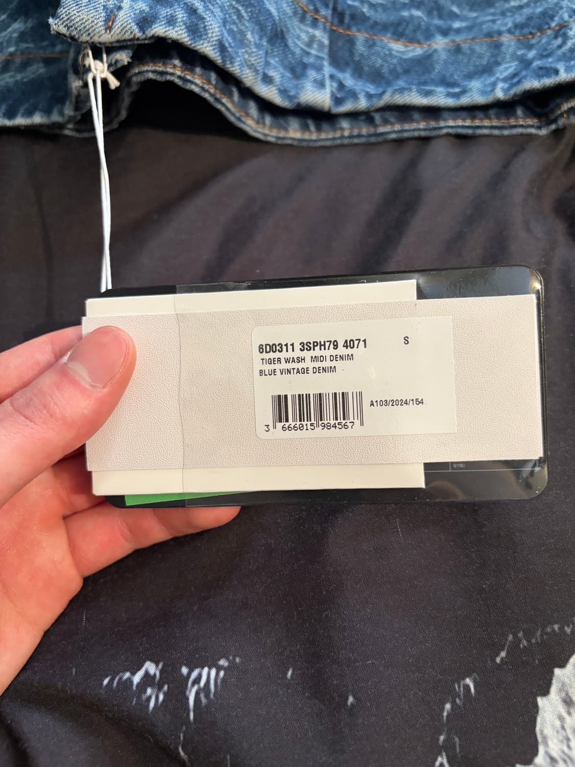 알렉산더왕 타이거워싱 스커트 상품이미지3