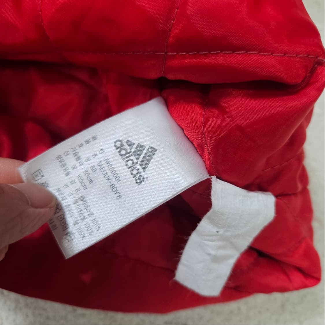 아디다스 빅로고 바람막이 점퍼 상품이미지6