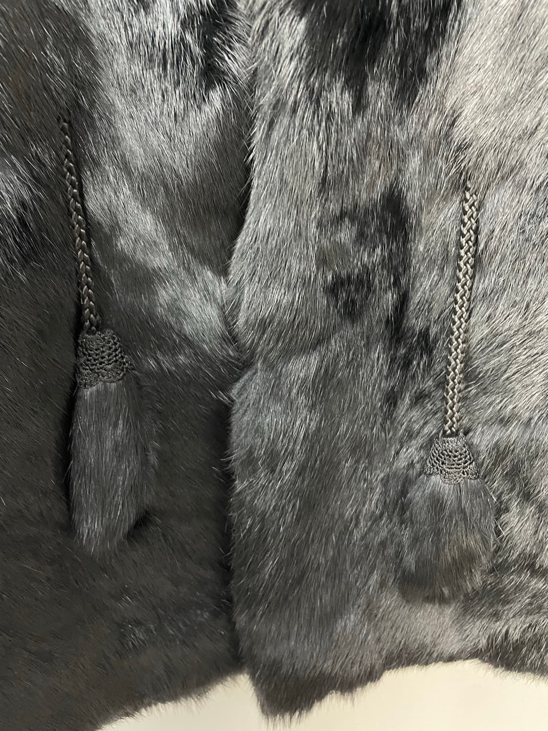 빈티지 블랙 퍼 코트 H1137 상품이미지4