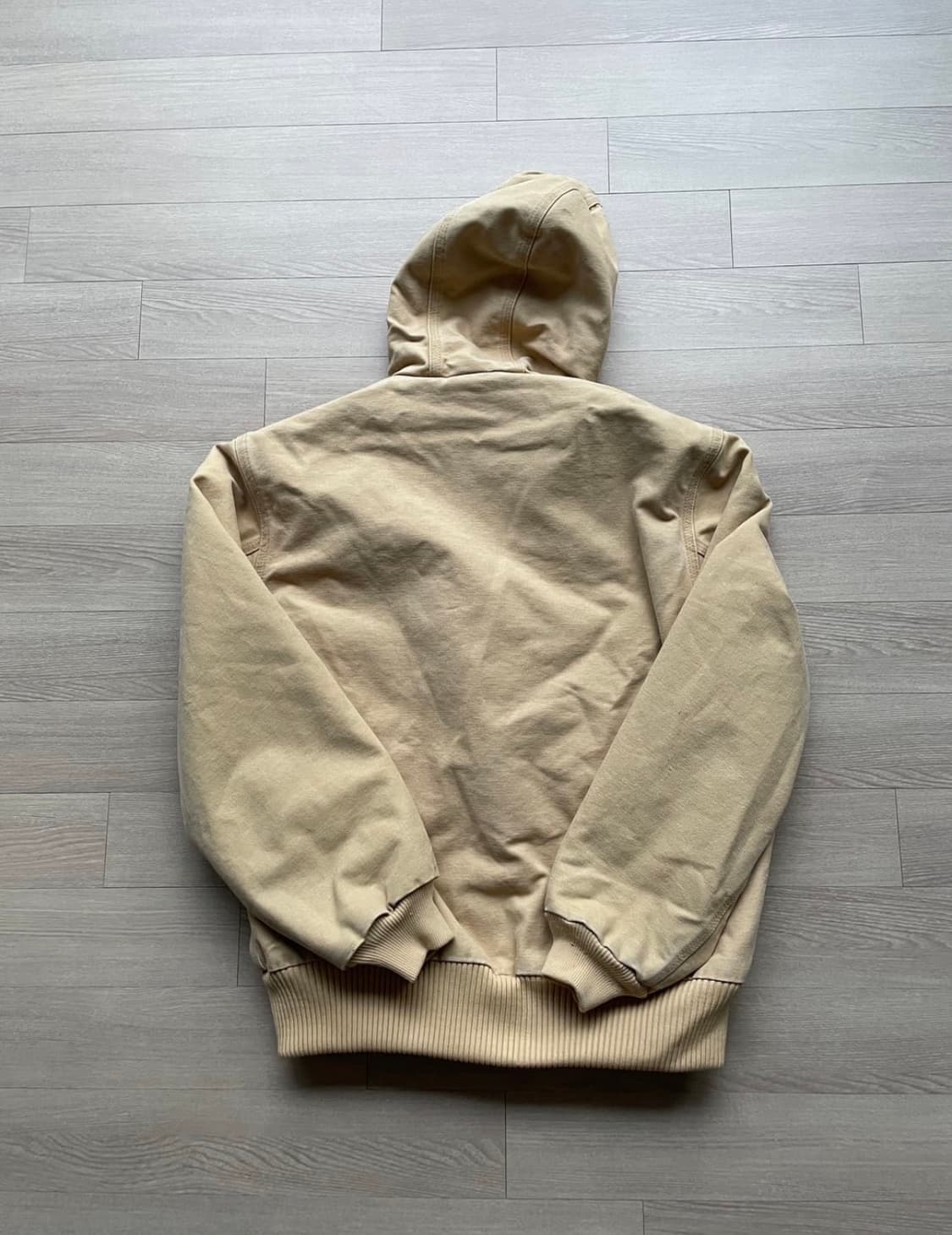 칼하트 j130 wet 액티브 샌드스톤 빈티지 상품이미지2