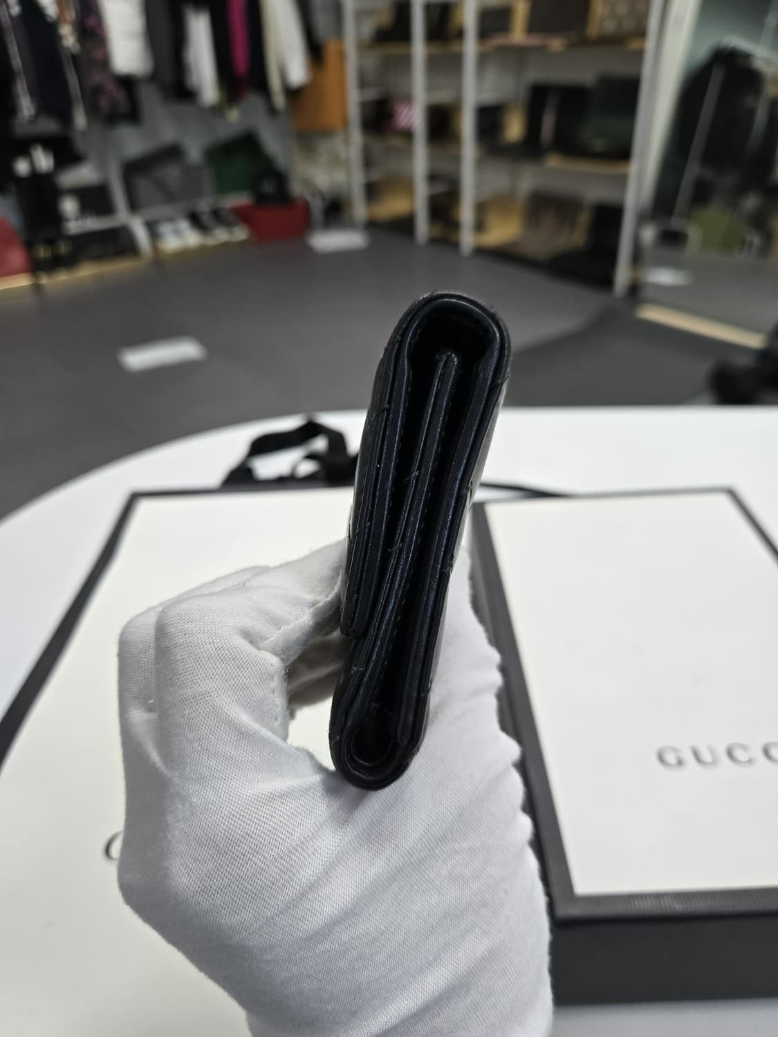 [A급컨디션]구찌 마몬트 삼단지갑 상품이미지4