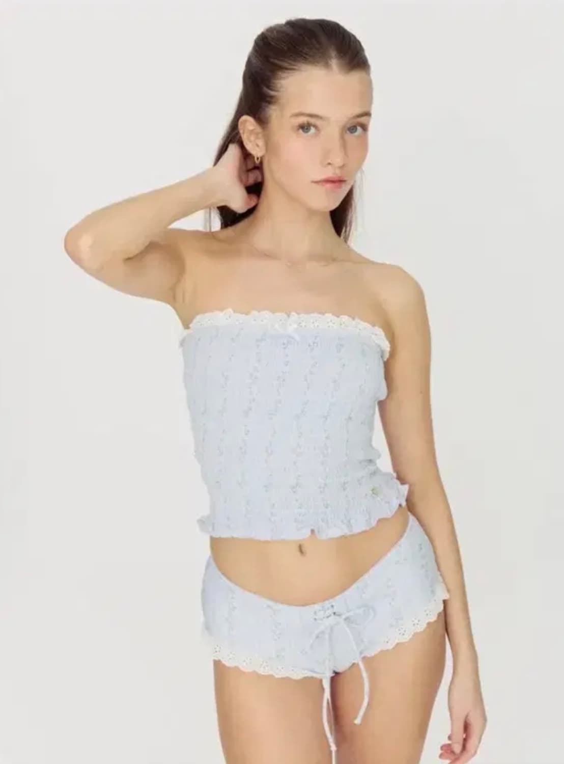 글로니 스모크 튜브탑 비키니 세트 상품이미지1