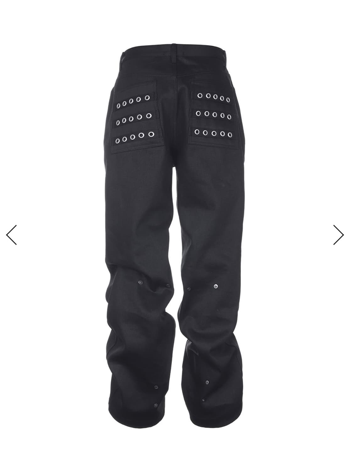 B.access Eyelet Button Black Jeans 상품이미지1