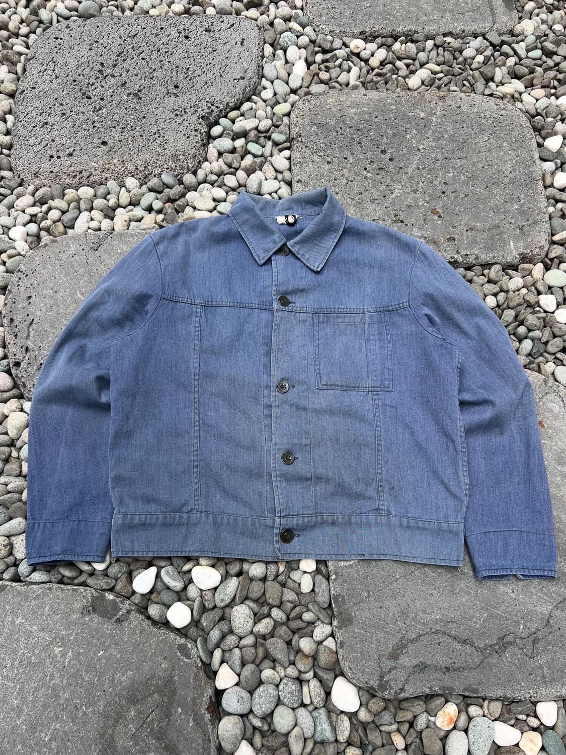 OLD EURO VINTAGE TRUCKER 프렌치워크 트러커자켓 상품이미지1